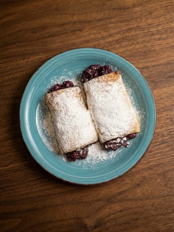 Cherry strudel