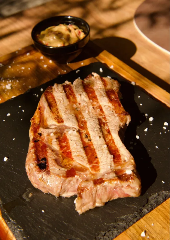 Rib eye steak